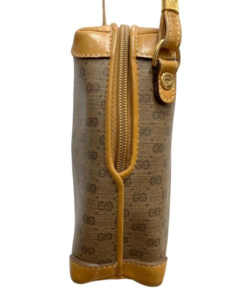 GUCCI（グッチ）GUCCI (グッチ) マイクロGG ショルダーバッグ ブラウンの古着・服飾アイテム