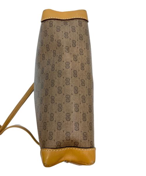 GUCCI（グッチ）GUCCI (グッチ) マイクロGG ショルダーバッグ ブラウンの古着・服飾アイテム