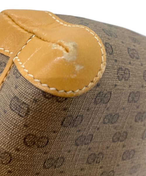 GUCCI（グッチ）GUCCI (グッチ) マイクロGG ショルダーバッグ ブラウンの古着・服飾アイテム