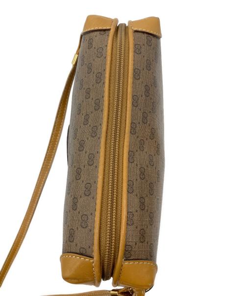 GUCCI（グッチ）GUCCI (グッチ) マイクロGG ショルダーバッグ ブラウンの古着・服飾アイテム