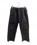 stussyステューシー）の古着「Brushed Beach イージーパンツ」｜ブラック