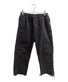 stussy（ステューシー）の古着「Brushed Beach イージーパンツ」｜ブラック