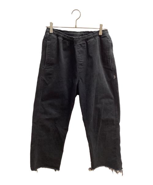 stussy（ステューシー）stussy (ステューシー) Brushed Beach イージーパンツ ブラック サイズ:SIZE Sの古着・服飾アイテム
