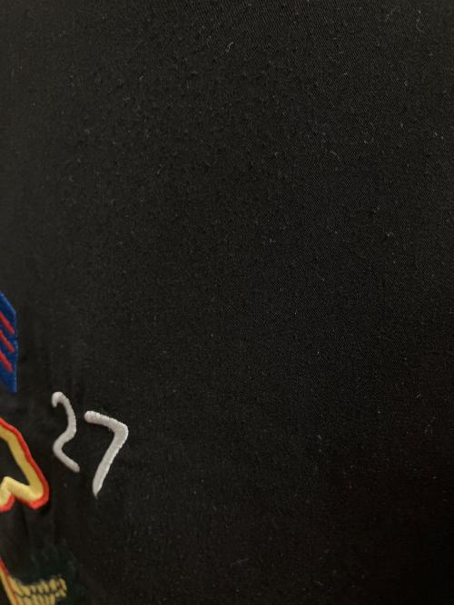 TOWN CRAFT PREP（タウンクラフトプレップ）TOWN CRAFT PREP (タウンクラフトプレップ) Embroidery Souvenir Jacket 中綿ジャケット ブラック サイズ:SIZE Lの古着・服飾アイテム