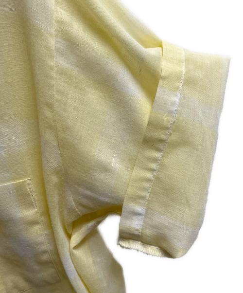 ARROW（アロー）ARROW (アロー) 半袖シャツ イエロー サイズ:SIZE Lの古着・服飾アイテム