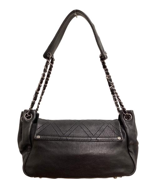 CHANEL（シャネル）CHANEL (シャネル) ココマーク ダイヤステッチチェーンショルダーバッグ ブラックの古着・服飾アイテム