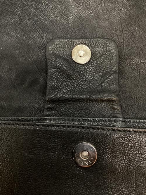 CHANEL（シャネル）CHANEL (シャネル) ココマーク ダイヤステッチチェーンショルダーバッグ ブラックの古着・服飾アイテム