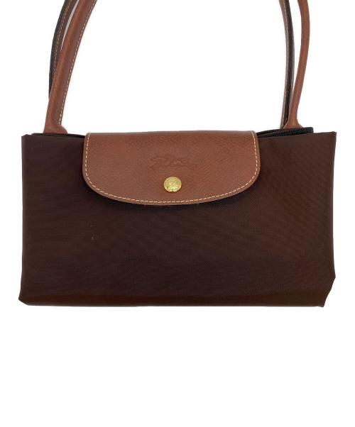 LONGCHAMP（ロンシャン）LONGCHAMP (ロンシャン) トートバッグ ブラウンの古着・服飾アイテム
