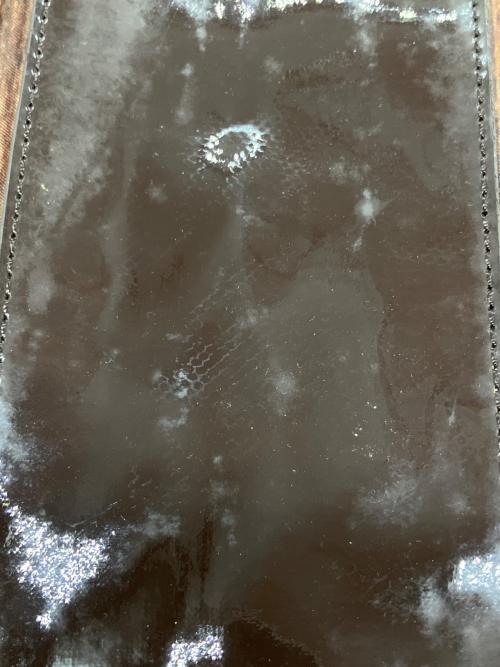 ANYA HINDMARCH（アニヤ・ハインドマーチ）ANYA HINDMARCH (アニヤ・ハインドマーチ) プリントトートバッグ ブラウンの古着・服飾アイテム