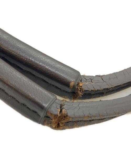 ANYA HINDMARCH（アニヤ・ハインドマーチ）ANYA HINDMARCH (アニヤ・ハインドマーチ) プリントトートバッグ ブラウンの古着・服飾アイテム