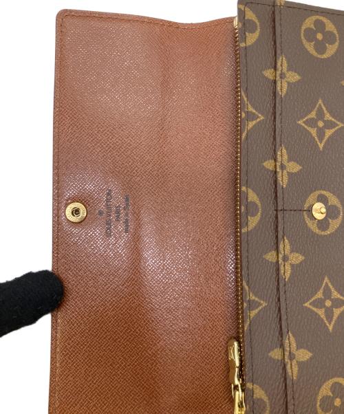 LOUIS VUITTON（ルイ ヴィトン）LOUIS VUITTON (ルイ ヴィトン) モノグラム　長財布 ブラウンの古着・服飾アイテム