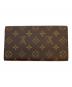LOUIS VUITTON (ルイ ヴィトン) モノグラム　長財布 ブラウン：16000円