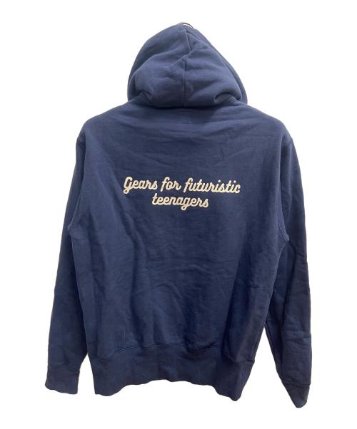 HUMAN MADE（ヒューマンメイド）HUMAN MADE (ヒューマンメイド) DUCK HOODIE　プルオーバーパーカー ネイビー サイズ:SIZE Sの古着・服飾アイテム