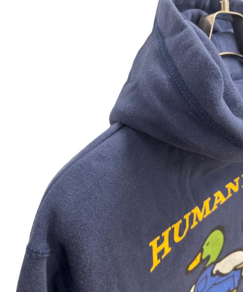 HUMAN MADE（ヒューマンメイド）HUMAN MADE (ヒューマンメイド) DUCK HOODIE　プルオーバーパーカー ネイビー サイズ:SIZE Sの古着・服飾アイテム