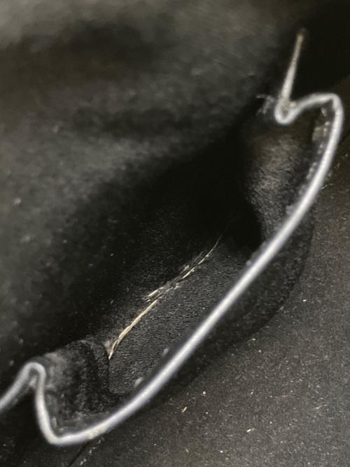 その他ブランド（ソノタブランド）その他ブランド (ソノタブランド) クロコダイルレザー ハンドバッグ ブラックの古着・服飾アイテム