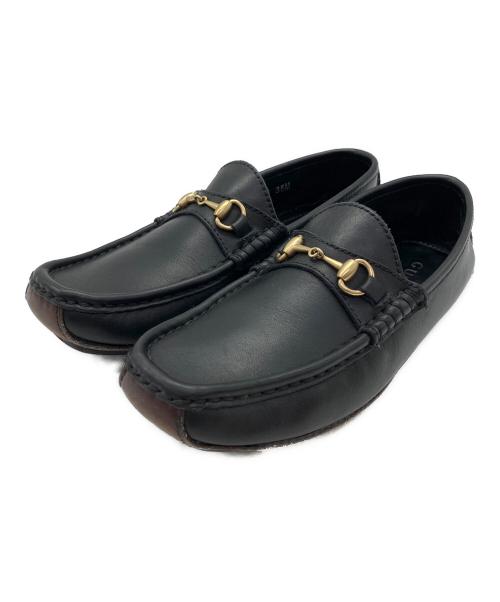 GUCCI（グッチ）GUCCI (グッチ) ビットローファー ブラック サイズ:SIZE 3.5Mの古着・服飾アイテム