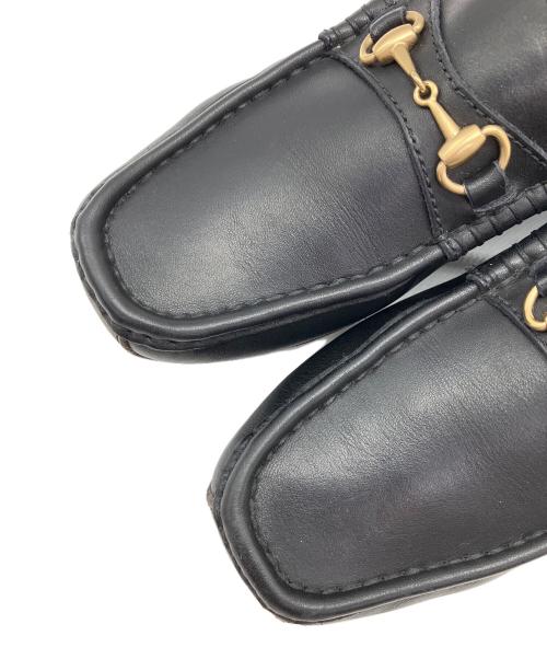 GUCCI（グッチ）GUCCI (グッチ) ビットローファー ブラック サイズ:SIZE 3.5Mの古着・服飾アイテム