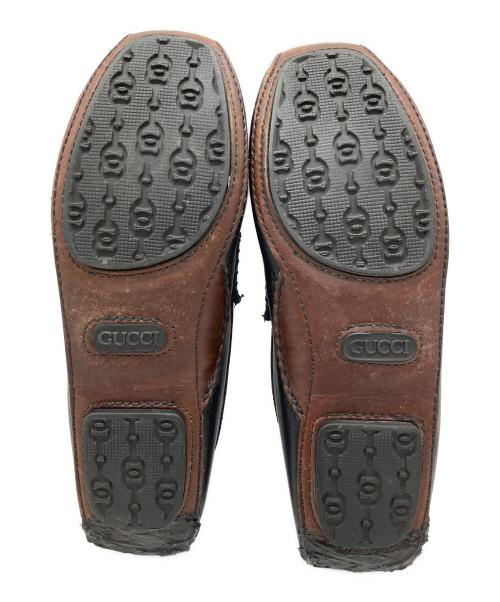 GUCCI（グッチ）GUCCI (グッチ) ビットローファー ブラック サイズ:SIZE 3.5Mの古着・服飾アイテム