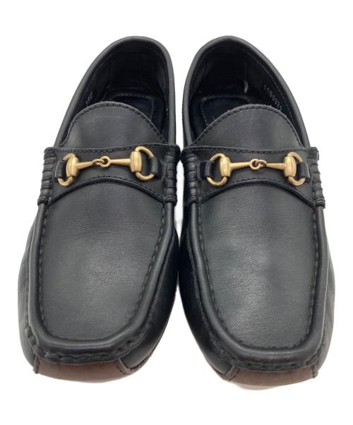 GUCCI（グッチ）GUCCI (グッチ) ビットローファー ブラック サイズ:SIZE 3.5Mの古着・服飾アイテム
