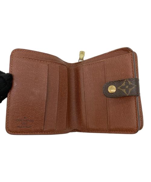 LOUIS VUITTON（ルイ ヴィトン）LOUIS VUITTON (ルイ ヴィトン) モノグラム　コンパクトジップ ブラウンの古着・服飾アイテム