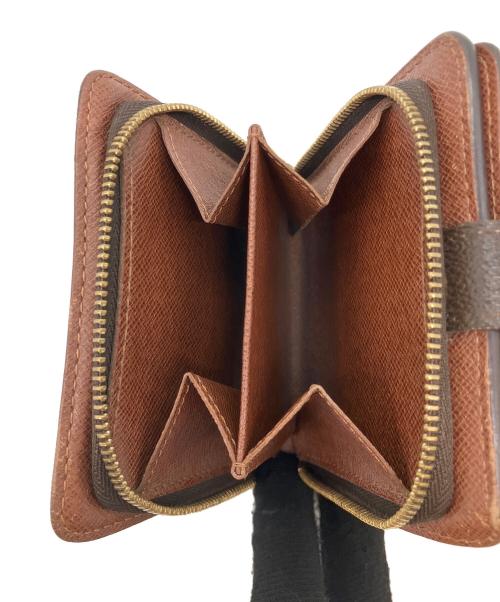 LOUIS VUITTON（ルイ ヴィトン）LOUIS VUITTON (ルイ ヴィトン) モノグラム　コンパクトジップ ブラウンの古着・服飾アイテム