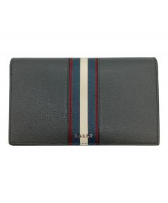 中古・古着通販】BALLY (バリー) ラウンドファスナー長財布 ブラック