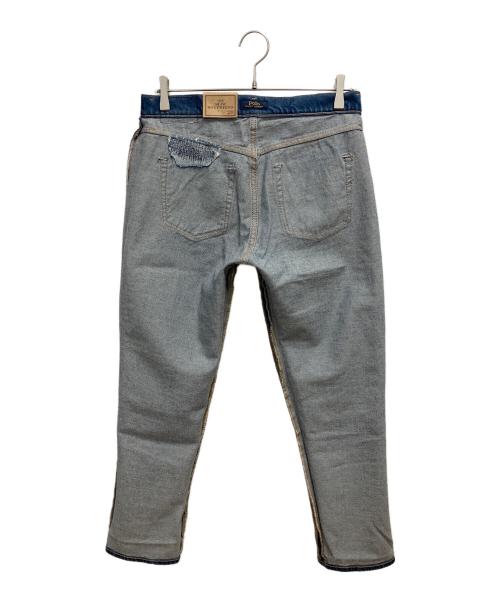 POLO RALPH LAUREN（ポロ・ラルフローレン）POLO RALPH LAUREN (ポロ・ラルフローレン) SLIM BOYFRIEND デニムパンツ インディゴ サイズ:SIZE 66cm (W26) 未使用品の古着・服飾アイテム