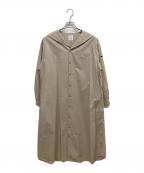 ORCIVALオーシバル）の古着「セーラー襟コットンワンピース」｜ベージュ