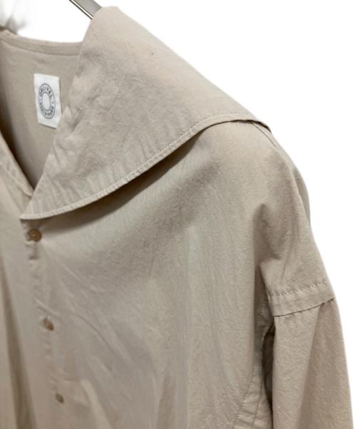 ORCIVAL（オーシバル）ORCIVAL (オーシバル) セーラー襟コットンワンピース ベージュ サイズ:SIZE 1の古着・服飾アイテム