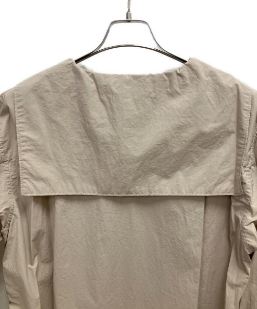 ORCIVAL（オーシバル）ORCIVAL (オーシバル) セーラー襟コットンワンピース ベージュ サイズ:SIZE 1の古着・服飾アイテム