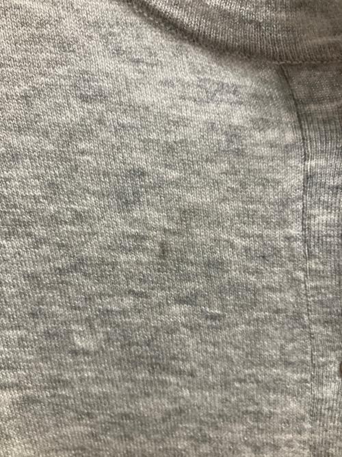 mizuiro-ind（ミズイロインド）mizuiro-ind (ミズイロインド) ハイゲージスタンドカラーワンピース 長袖ワンピース グレー サイズ:SIZE Free 未使用品の古着・服飾アイテム