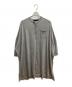 mizuiro-ind（ミズイロインド）の古着「ハイゲージスタンドカラーワンピース 長袖ワンピース」｜グレー