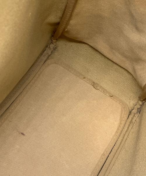 POLO RALPH LAUREN（ポロ・ラルフローレン）POLO RALPH LAUREN (ポロ・ラルフローレン) トートバッグ グリーン×ブラウンの古着・服飾アイテム