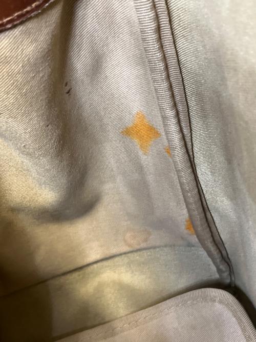 POLO RALPH LAUREN（ポロ・ラルフローレン）POLO RALPH LAUREN (ポロ・ラルフローレン) トートバッグ グリーン×ブラウンの古着・服飾アイテム