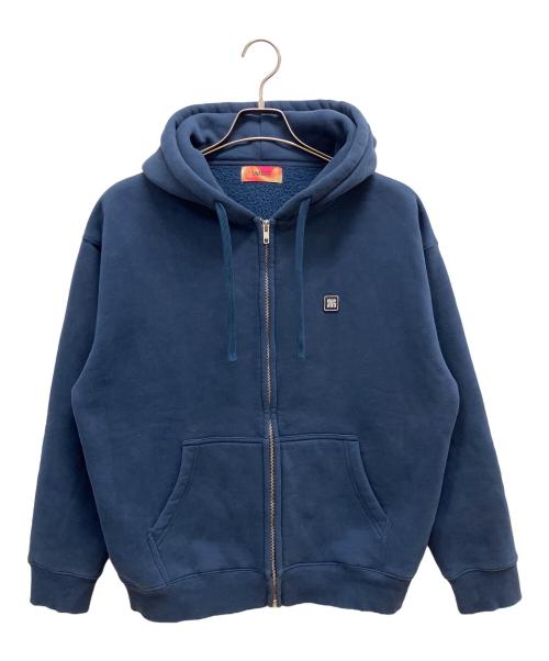 SWAGGER（スワッガー）SWAGGER (スワッガー) ジップパーカー ブルー サイズ:SIZE Mの古着・服飾アイテム