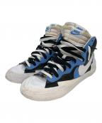 NIKE×sacaiナイキ×サカイ）の古着「BLAZER MID」｜ブルー×ブラック