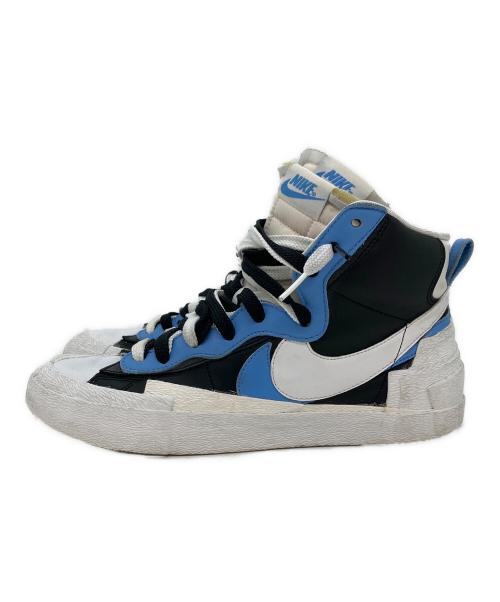 NIKE（ナイキ）NIKE (ナイキ) sacai (サカイ) BLAZER MID ブルー×ブラック サイズ:SIZE 26.5cmの古着・服飾アイテム