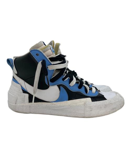 NIKE（ナイキ）NIKE (ナイキ) sacai (サカイ) BLAZER MID ブルー×ブラック サイズ:SIZE 26.5cmの古着・服飾アイテム