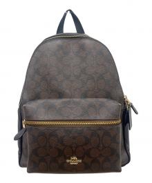 COACH（コーチ）の古着「バックパック」｜ブラウン×ブラック