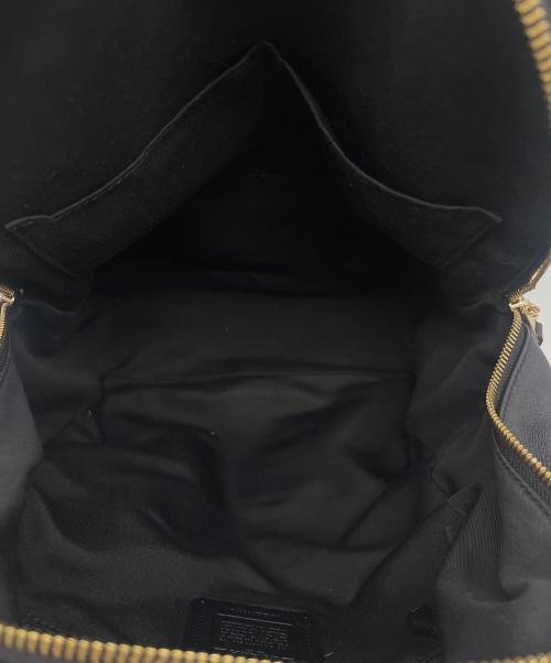 COACH（コーチ）COACH (コーチ) バックパック ブラウン×ブラックの古着・服飾アイテム