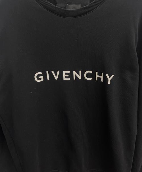 GIVENCHY（ジバンシィ）GIVENCHY (ジバンシィ) スウェット ブラック×ホワイト サイズ:SIZE Lの古着・服飾アイテム