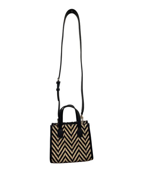 GUESS（ゲス）GUESS (ゲス) (W)SILVANA 2 Mini Tote ブラック×ベージュの古着・服飾アイテム