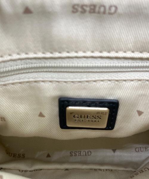 GUESS（ゲス）GUESS (ゲス) (W)SILVANA 2 Mini Tote ブラック×ベージュの古着・服飾アイテム