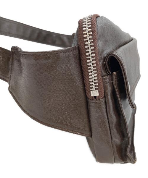 PORTER（ポーター）PORTER (ポーター) フリースタイル　ウエストバッグ ブラウンの古着・服飾アイテム