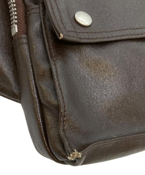 PORTER（ポーター）PORTER (ポーター) フリースタイル　ウエストバッグ ブラウンの古着・服飾アイテム