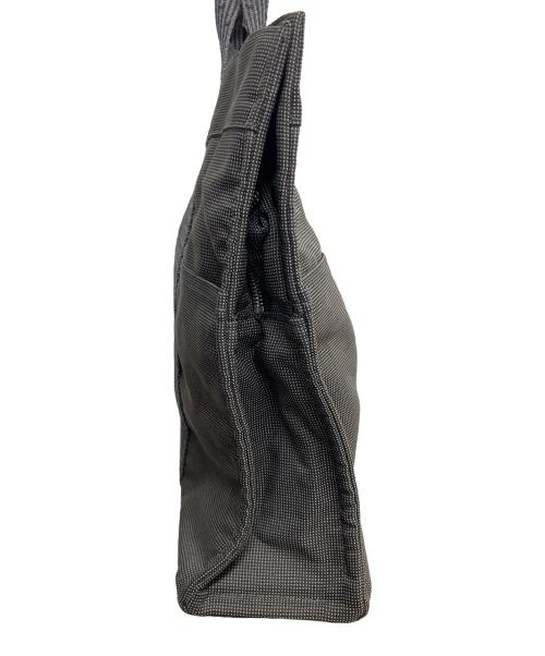 HERMES（エルメス）HERMES (エルメス) エールラインMM ハンドバッグ グレー×ブラックの古着・服飾アイテム