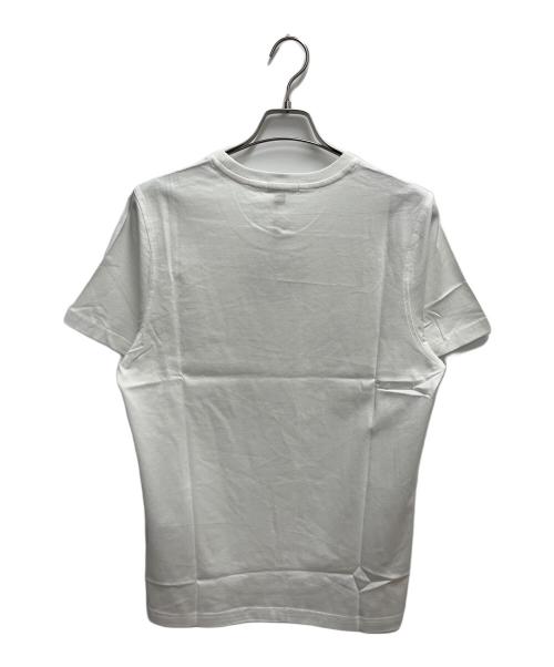 BURBERRY LONDON（バーバリーロンドン）BURBERRY LONDON (バーバリーロンドン) 半袖Tシャツ ホワイト×ライトグリーン サイズ:SIZE L 未使用品の古着・服飾アイテム