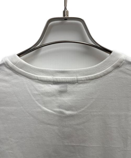 BURBERRY LONDON（バーバリーロンドン）BURBERRY LONDON (バーバリーロンドン) 半袖Tシャツ ホワイト×ライトグリーン サイズ:SIZE L 未使用品の古着・服飾アイテム