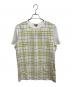 BURBERRY LONDON（バーバリーロンドン）の古着「半袖Tシャツ」｜ホワイト×ライトグリーン