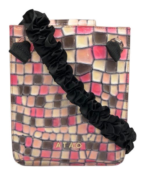 ATAO（アタオ）ATAO (アタオ) ショルダーバッグ ピンクベージュの古着・服飾アイテム